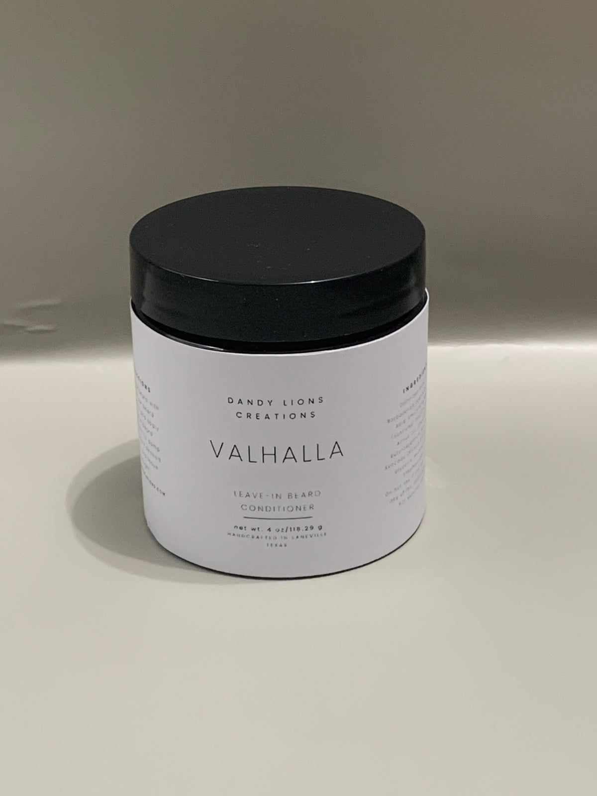 Valhalla leave-in beard conditioner