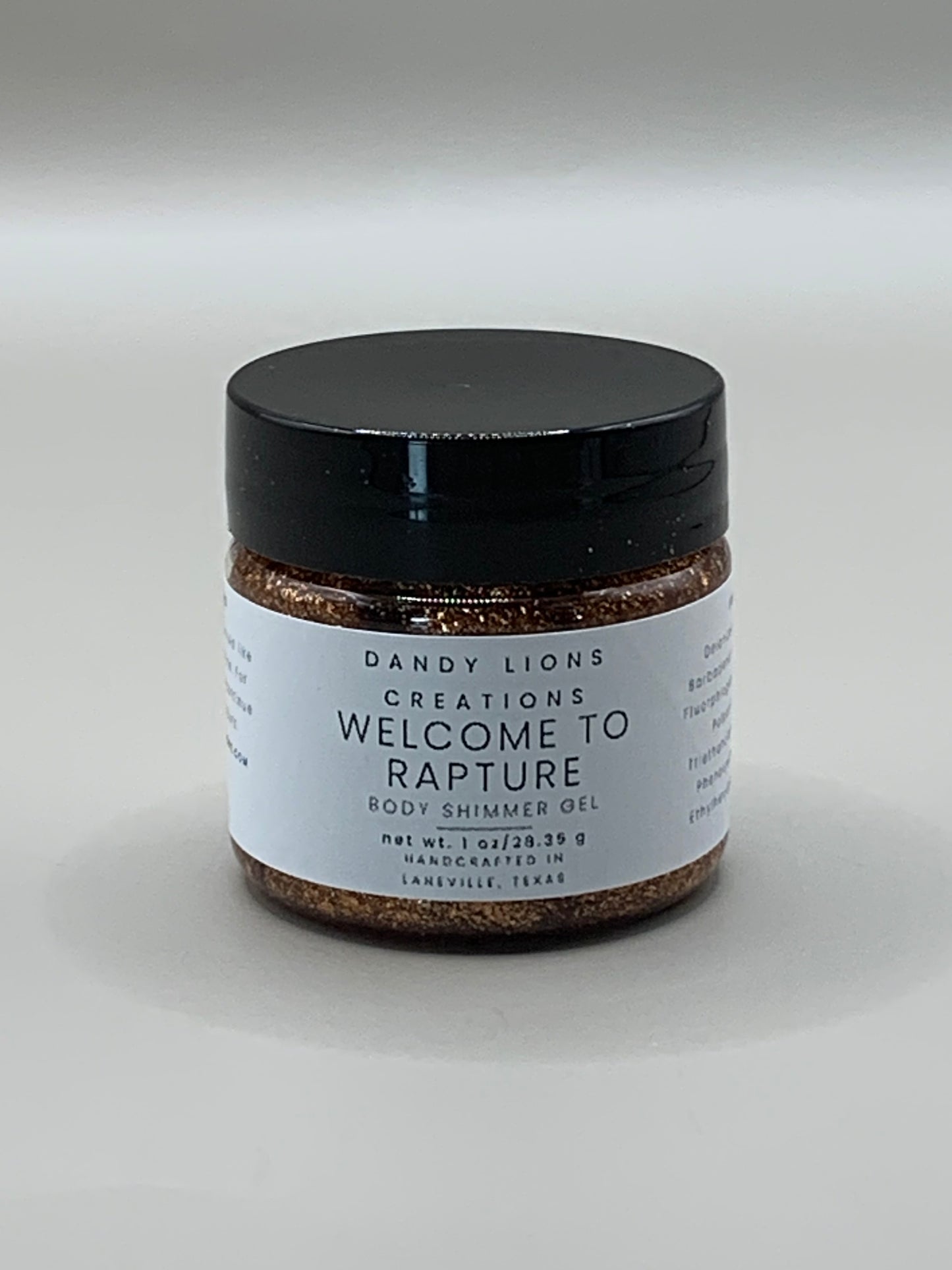 Rapture body shimmer gel