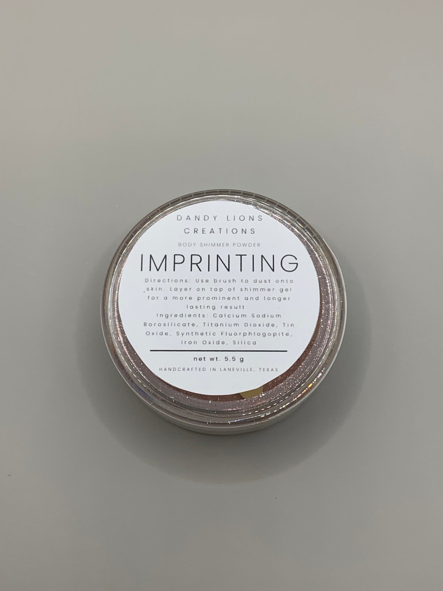 Imprinting loose body shimmer *PRE-ORDER*