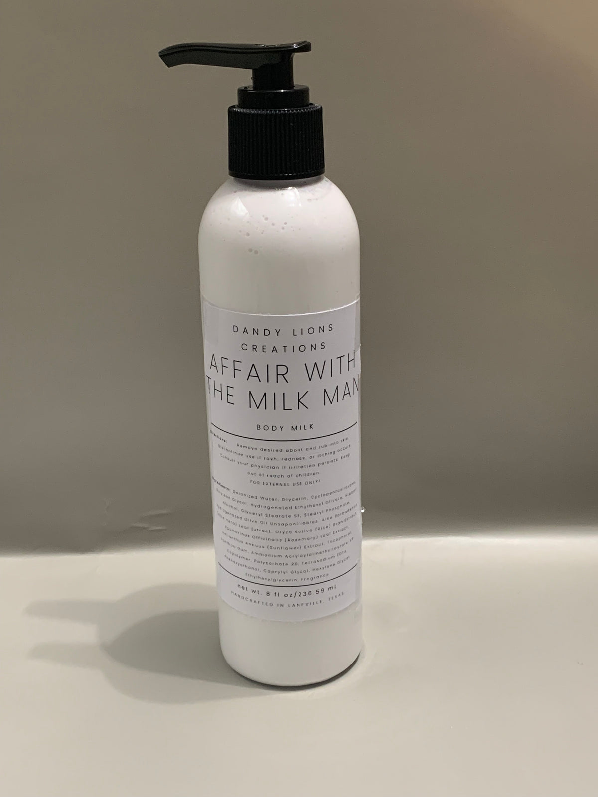 Affair with the Milk Man body milk