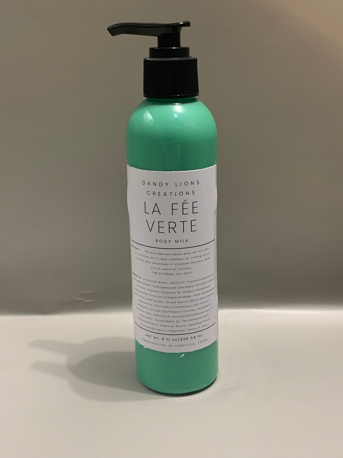 La Fée Verte body milk