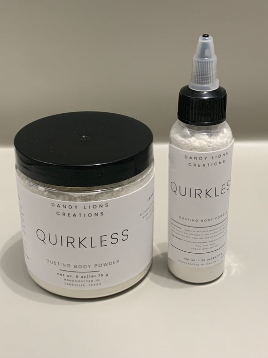 Powerless dusting powder