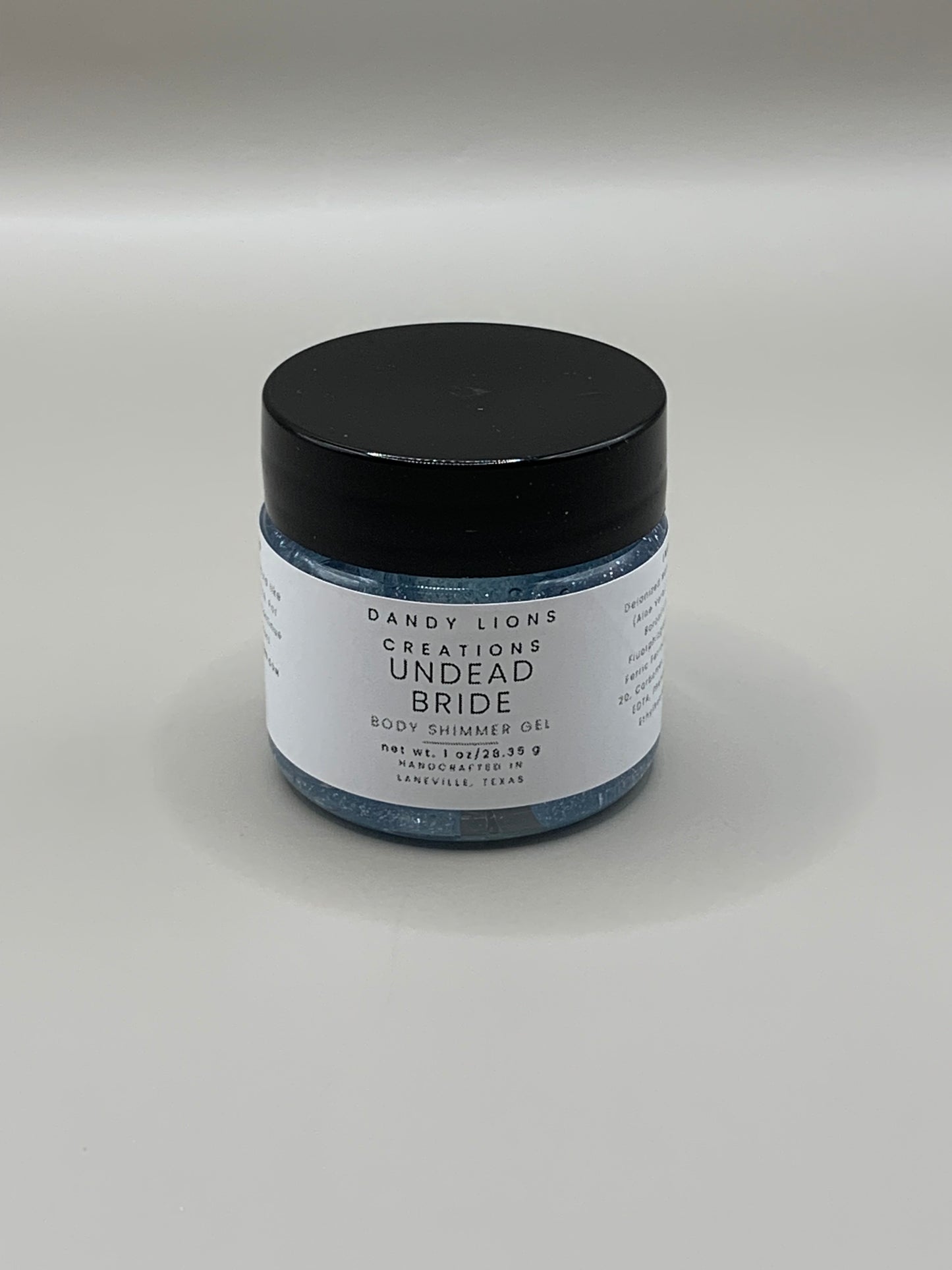 Undead Bride body shimmer gel