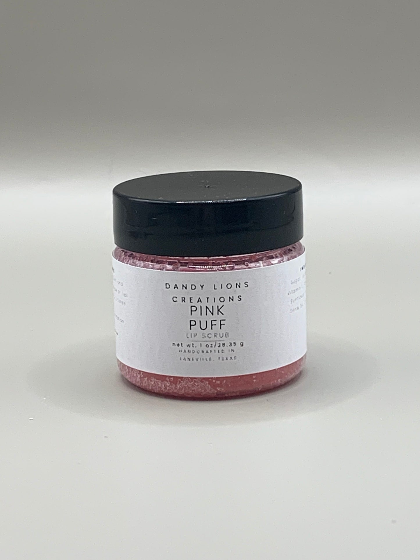 Pink Puff lip scrub