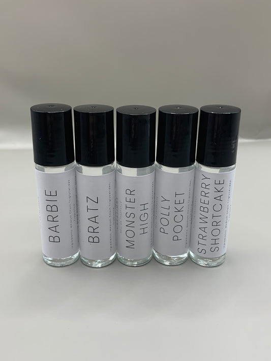 Nostalgic Dolls roll on fragrance collection