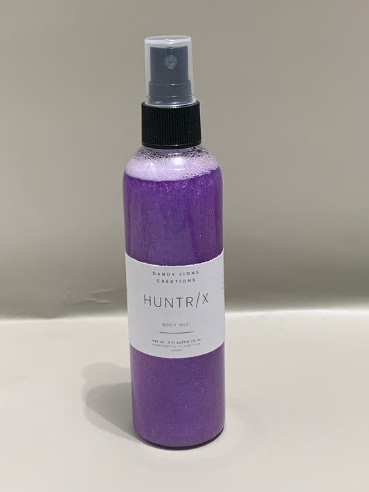 K-Pop shimmering body mist