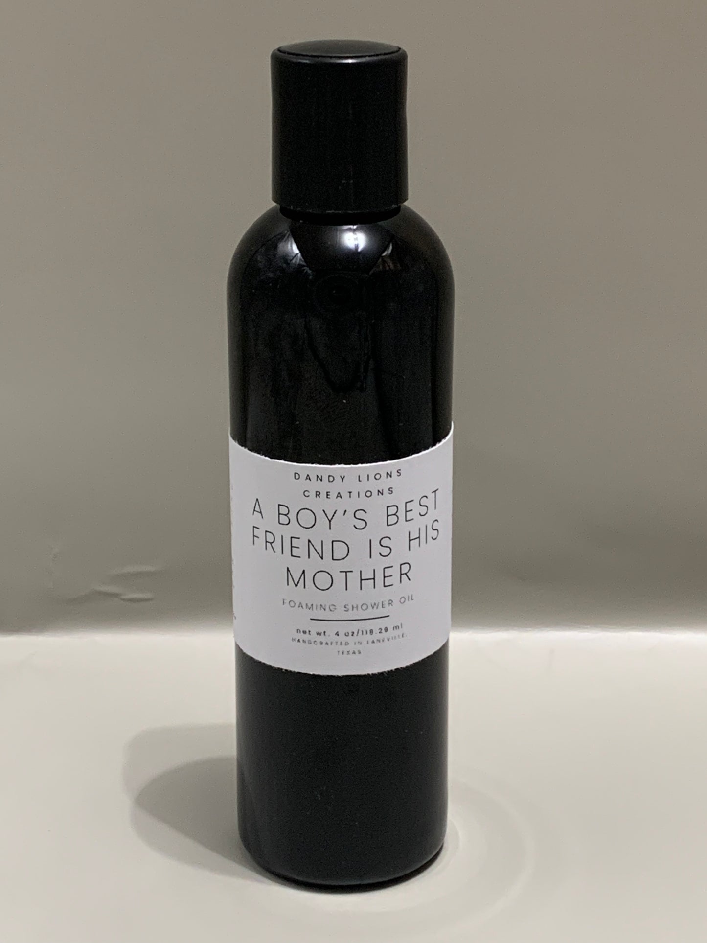 Motel foaming shower oil