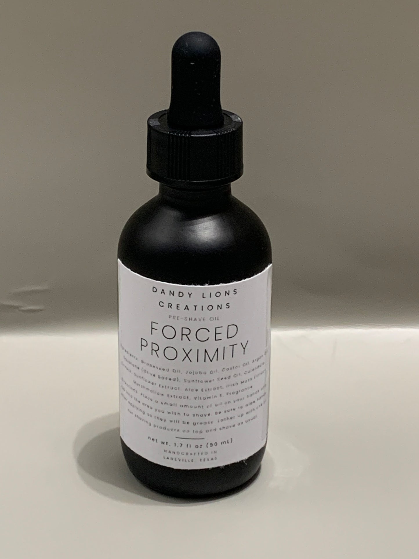 Forced Proximity pre-shave oil