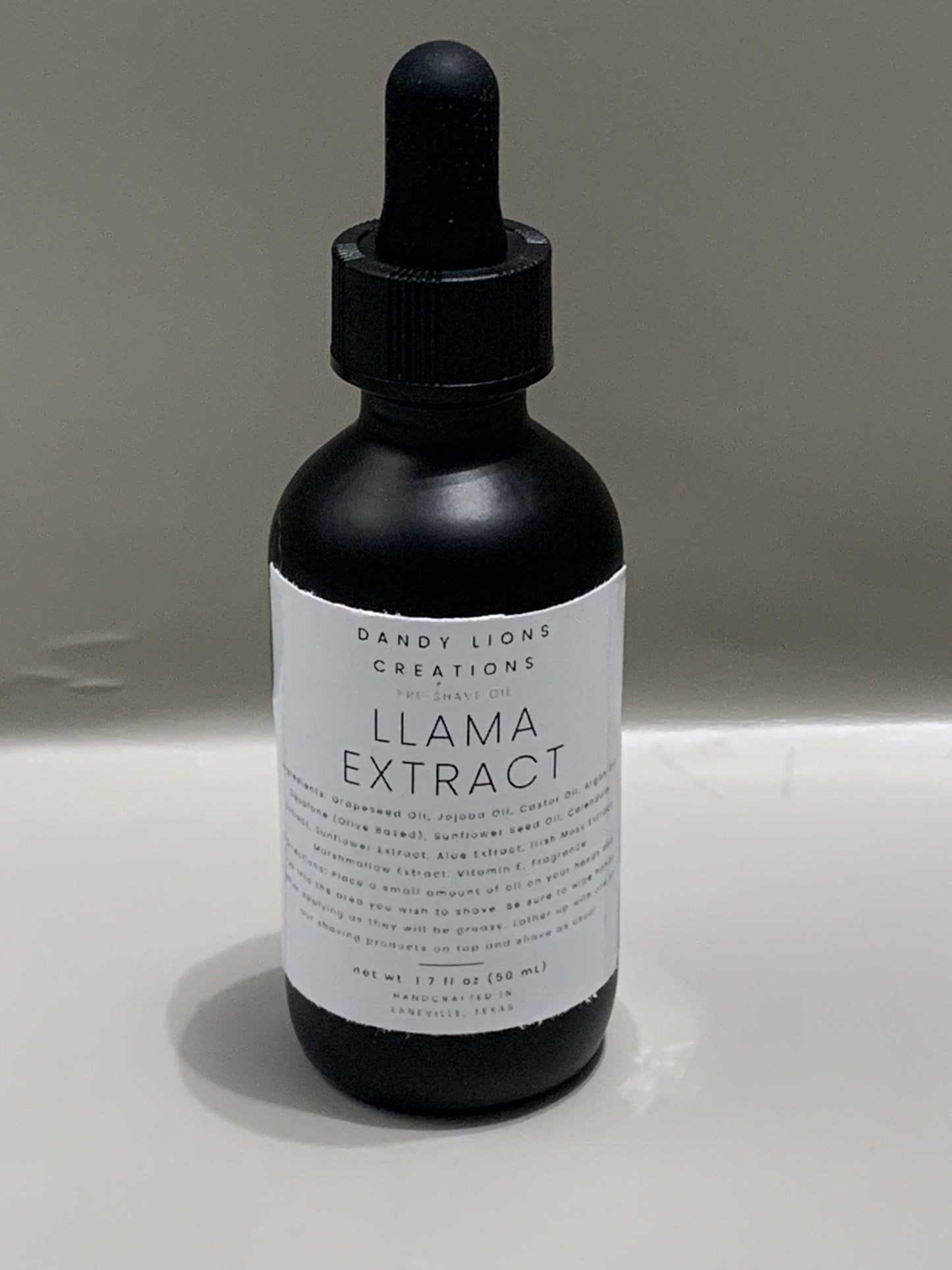 Llama Extract pre-shave oil