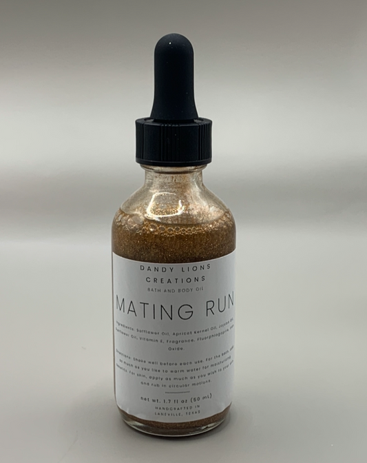 Mating Run bath & body oil