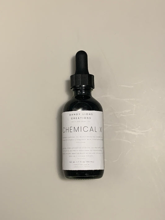 Black Chemical bath & body oil