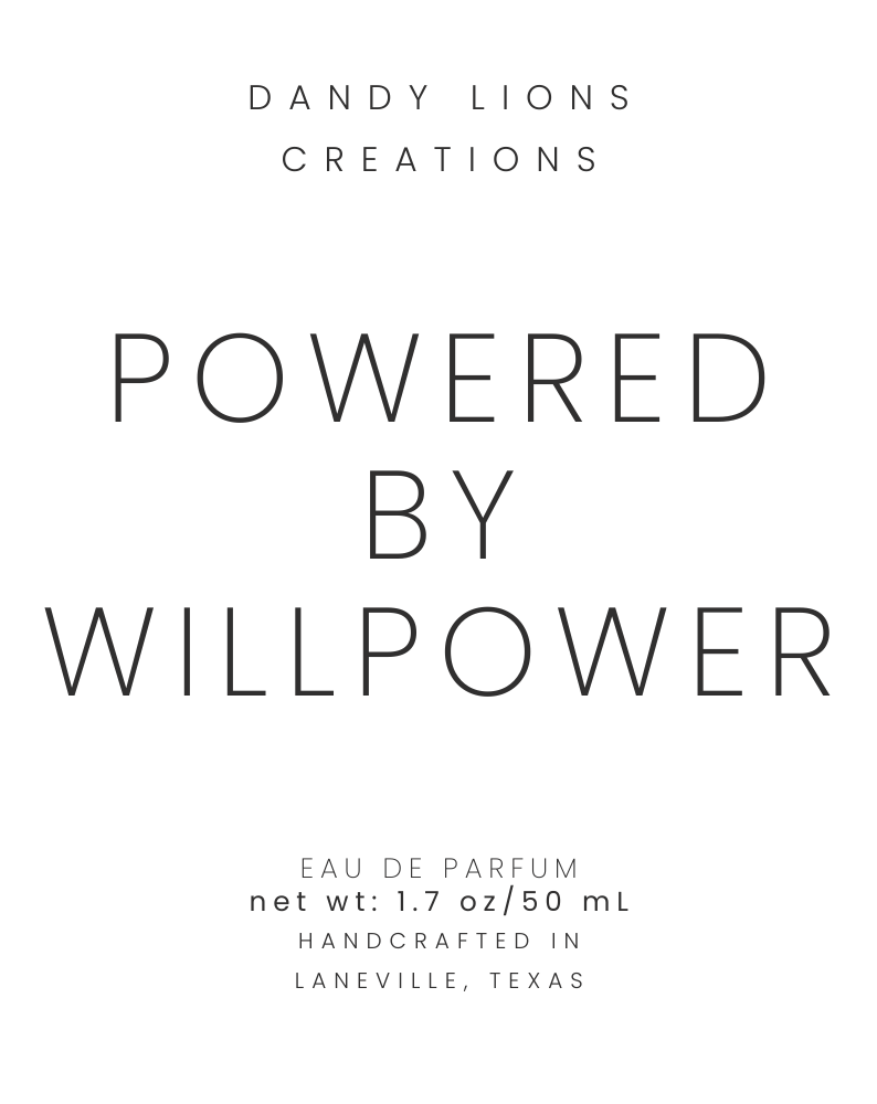 Willpower eau de parfum