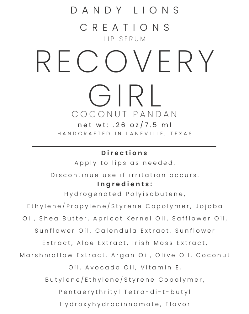 *NEW VERSION* Recovery lip serum