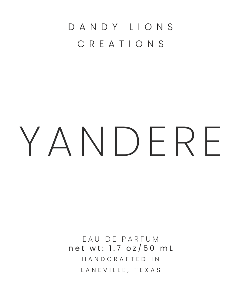 Yandere eau de parfum