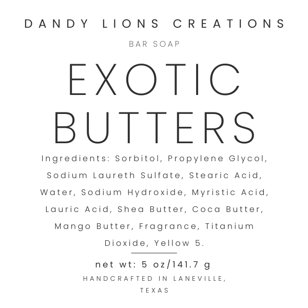 Butter Basket bar soap