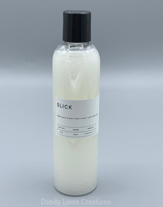 Slick bubble bath & body wash