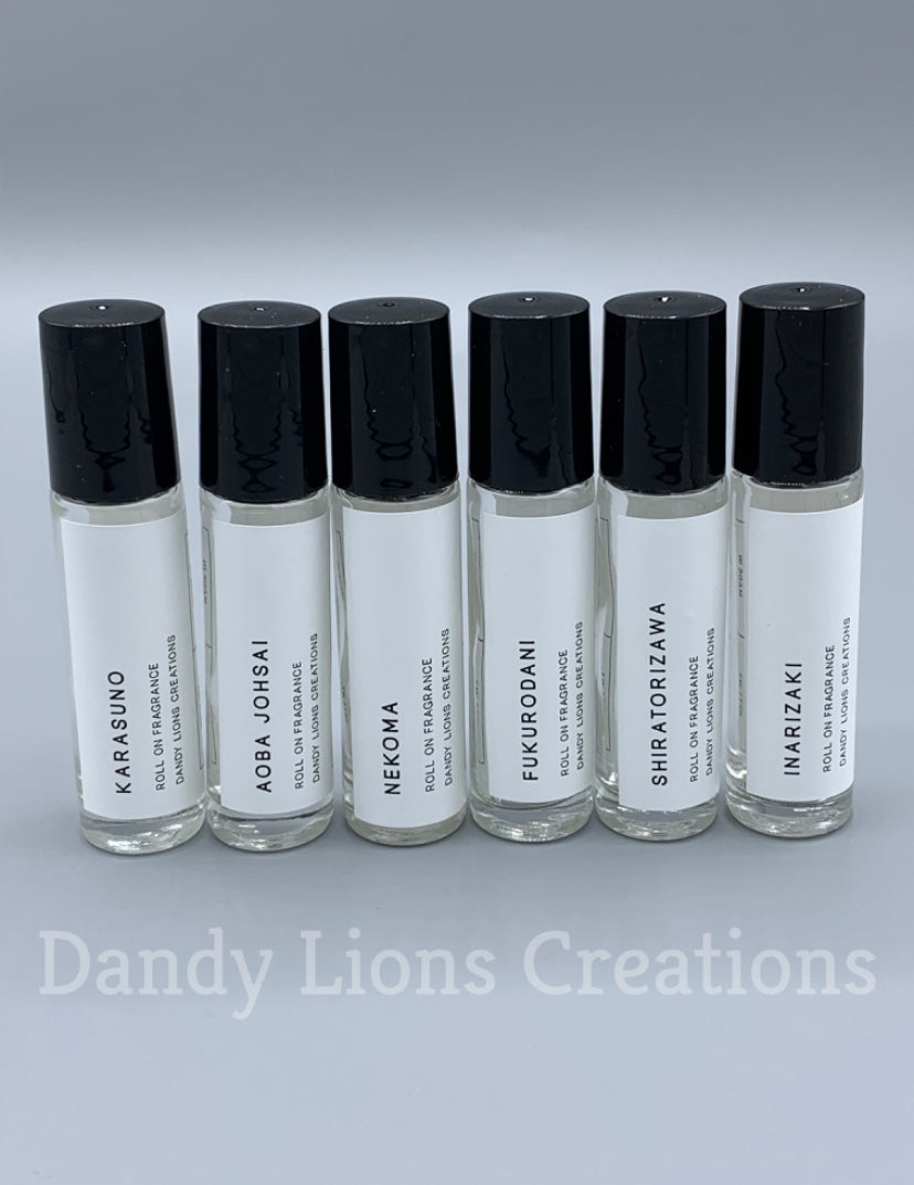Fly High Volleyball roll on fragrance collection