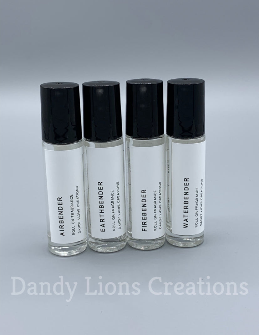 Master the Elements roll on fragrance collection