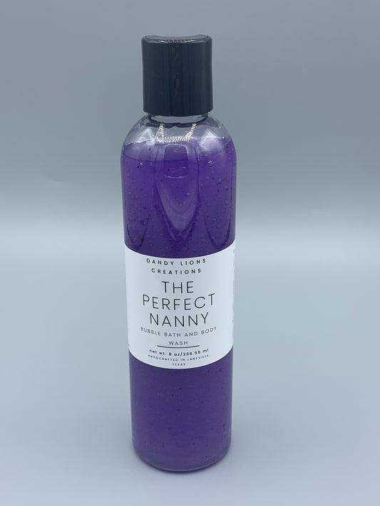 Nanny bubble bath & body wash