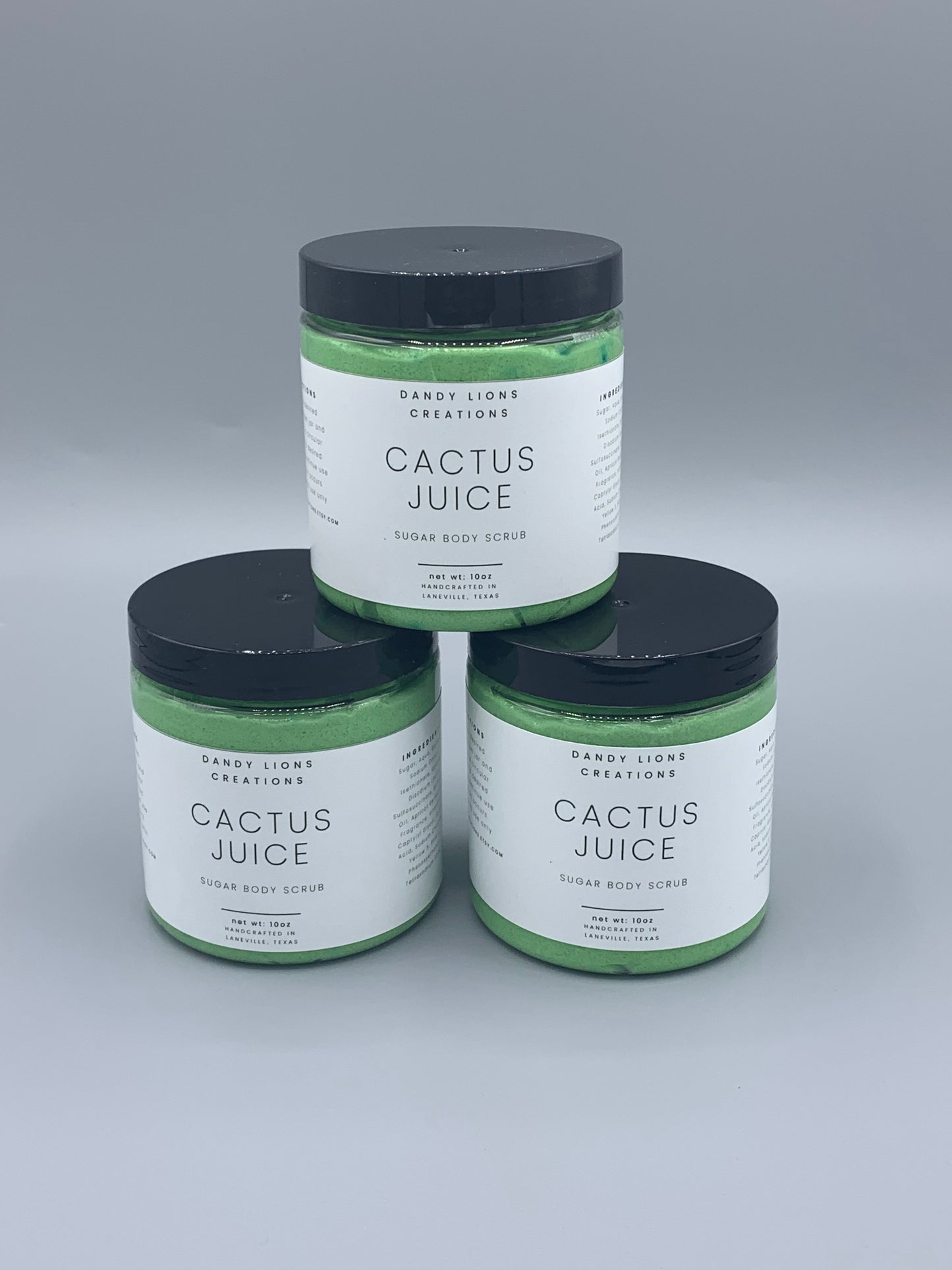 Cactus Juice sugar body scrub