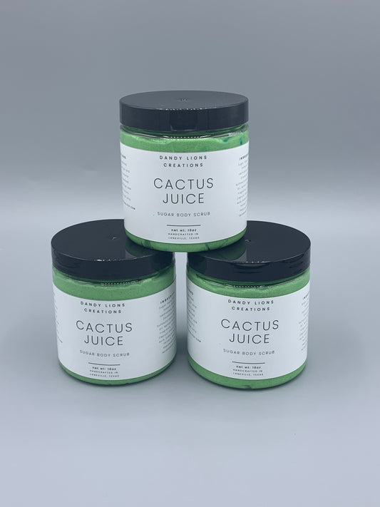 Cactus sugar body scrub