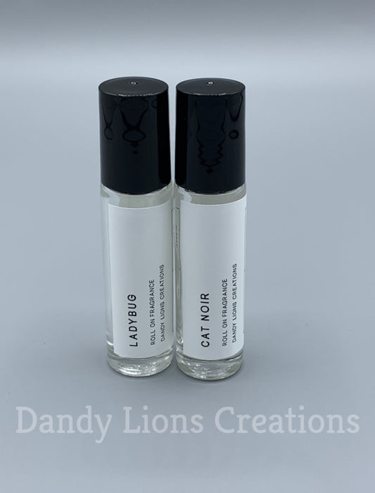 Bug and Cat Hero roll on fragrance collection