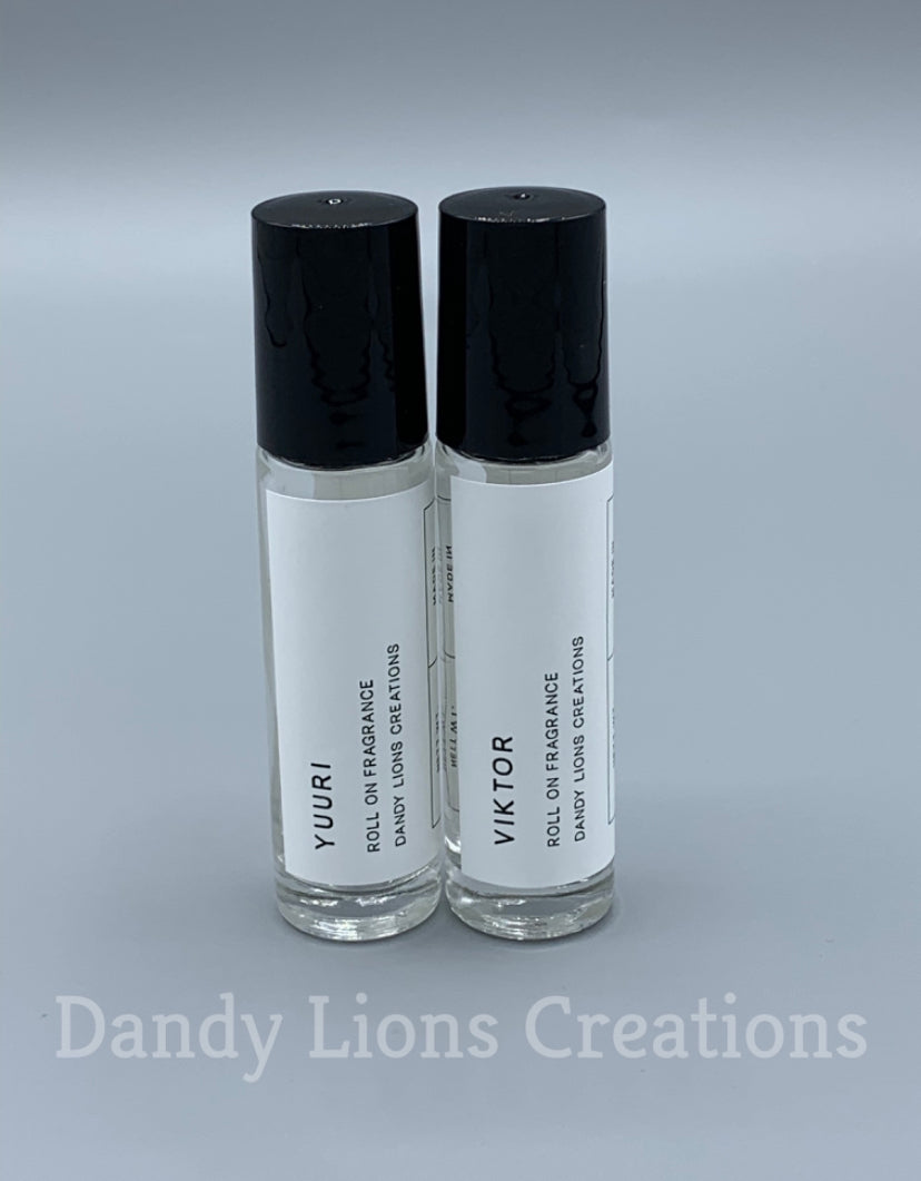 Love on the Ice roll on fragrance collection