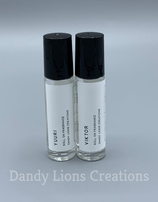 Love on the Ice roll on fragrance collection