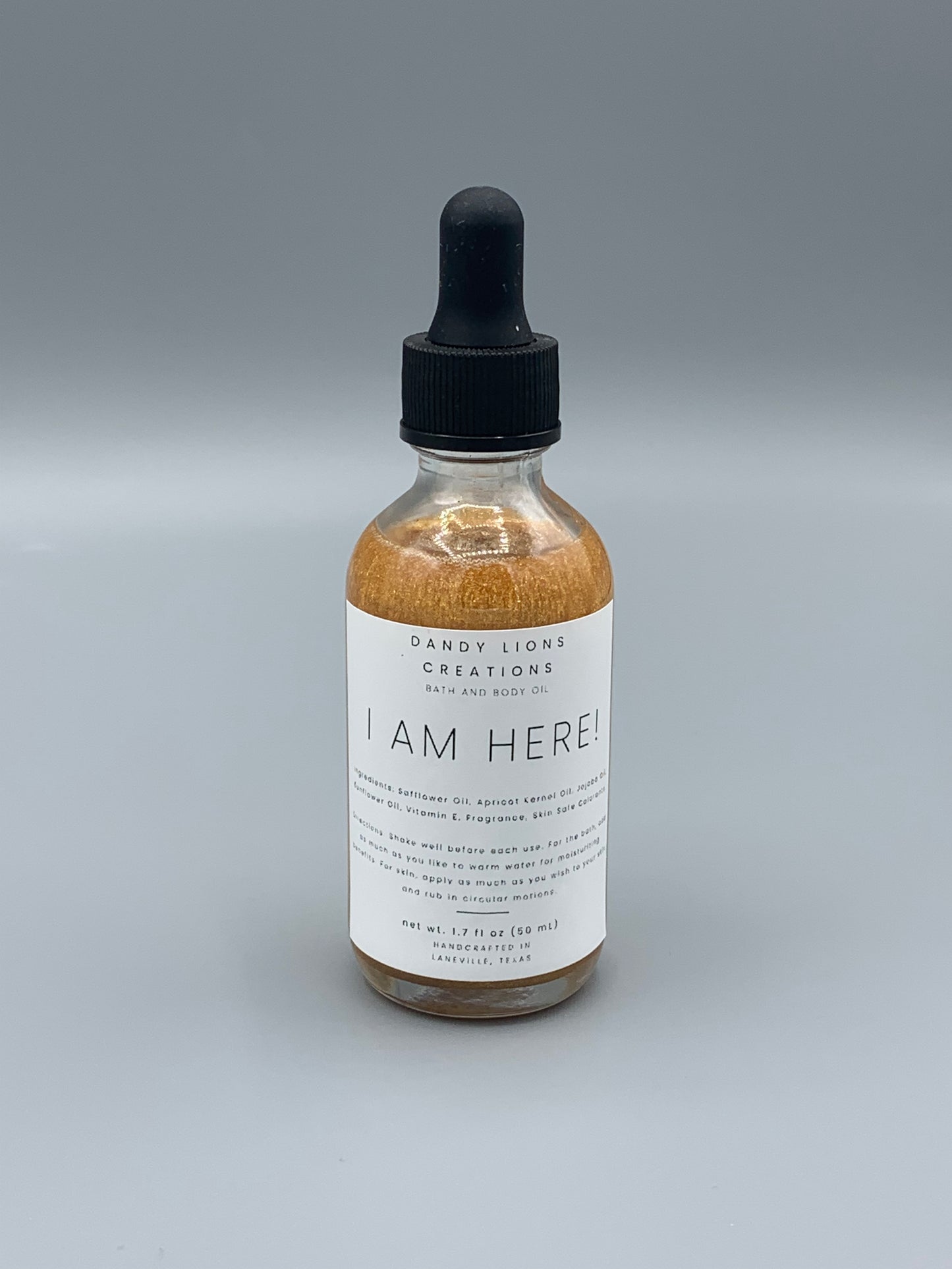 I Am Here! bath & body oil