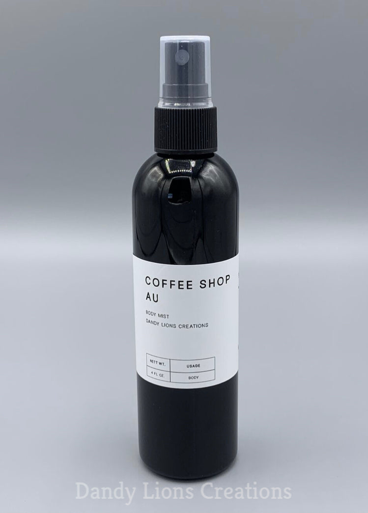 Coffee Shop AU body mist *PRE-ORDER*