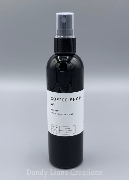 Coffee Shop AU body mist