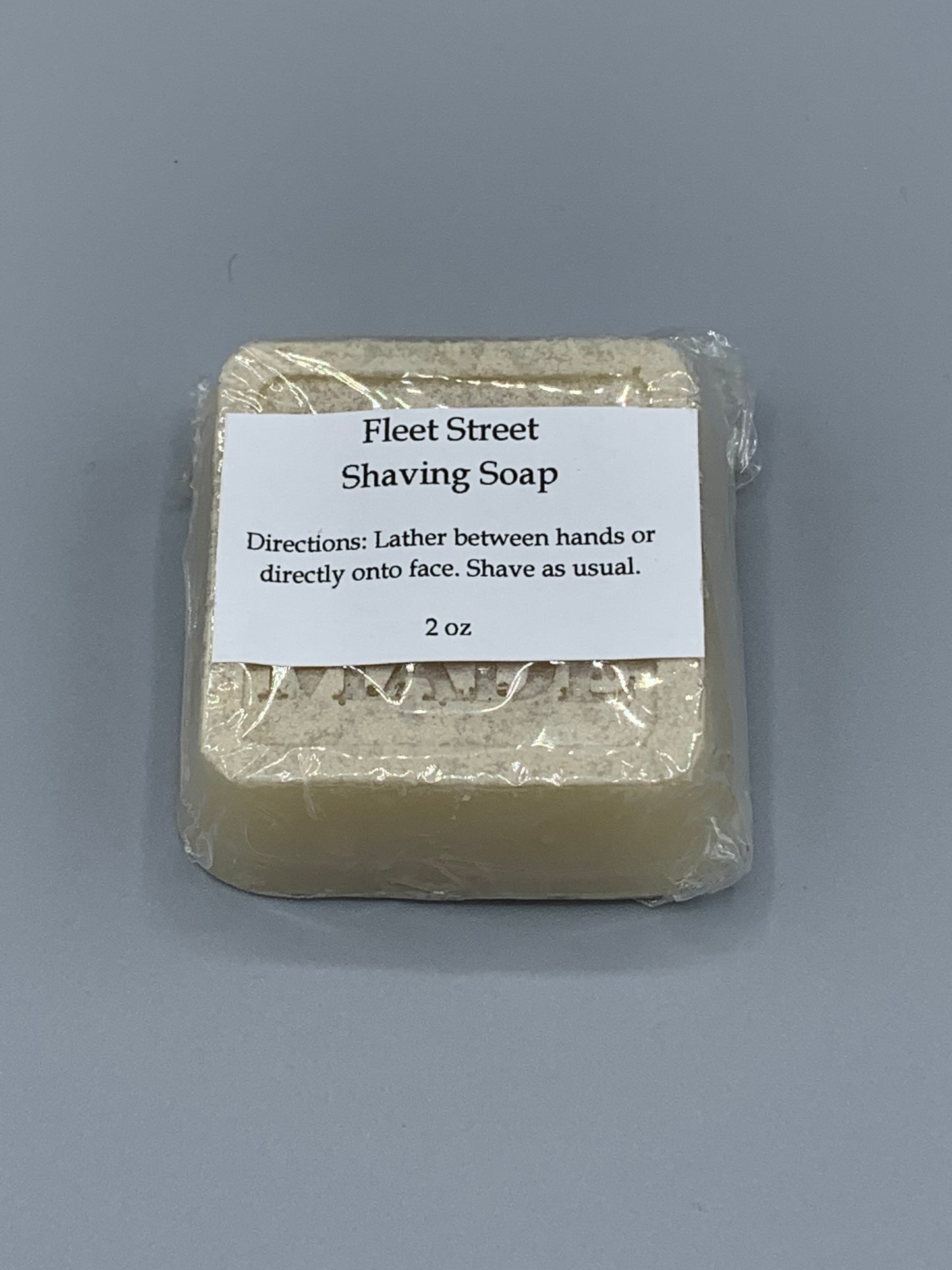 *NEW VERSION* Fleet Street shaving soap bar