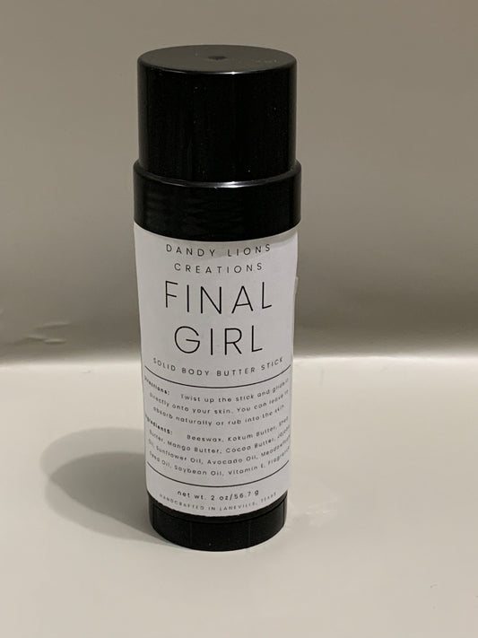 Final Girl solid body butter bar