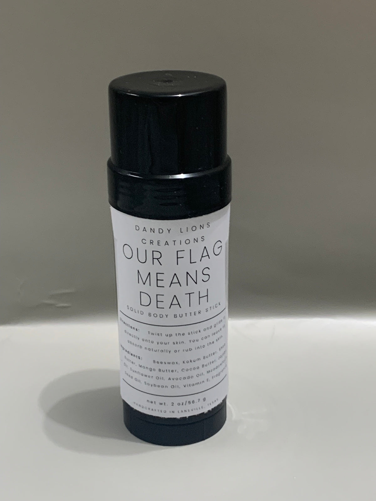 Pirate Flag solid body butter bar