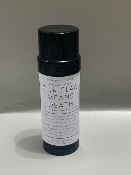 Pirate Flag solid body butter bar