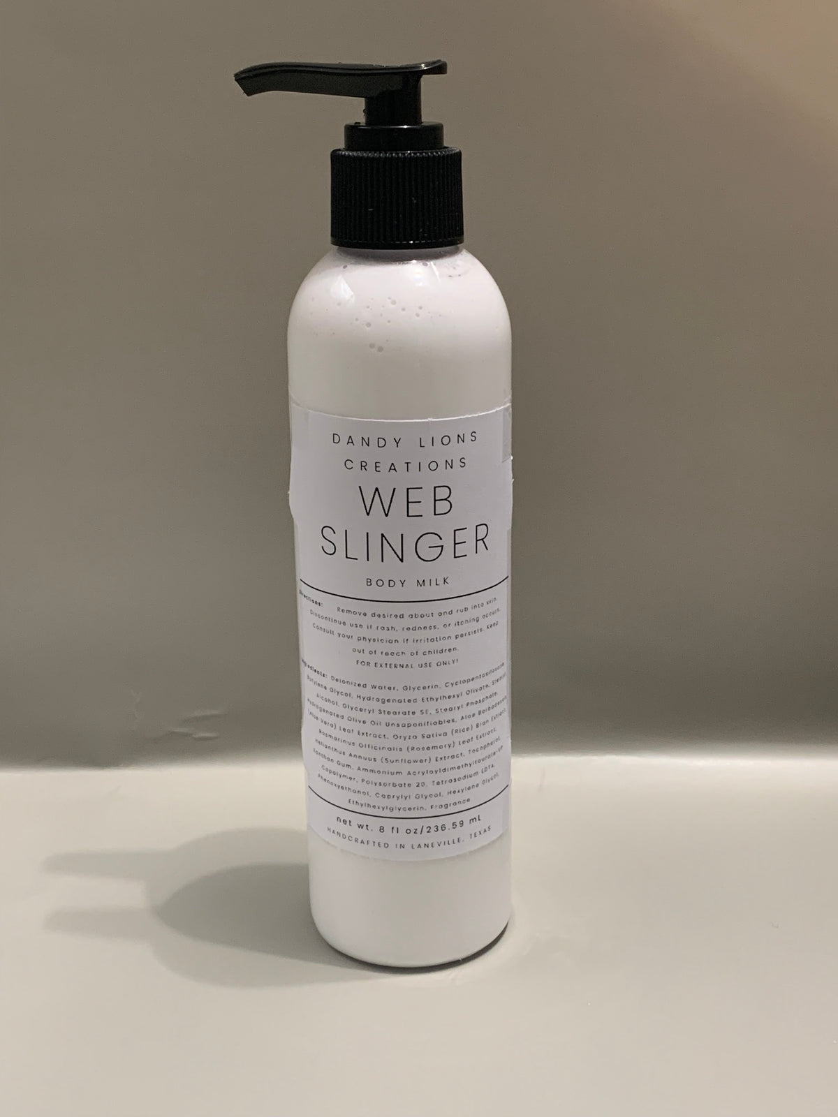 Spider Web body milk