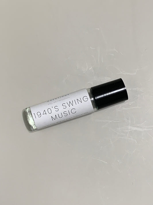 1940's Swing Music roll on fragrance