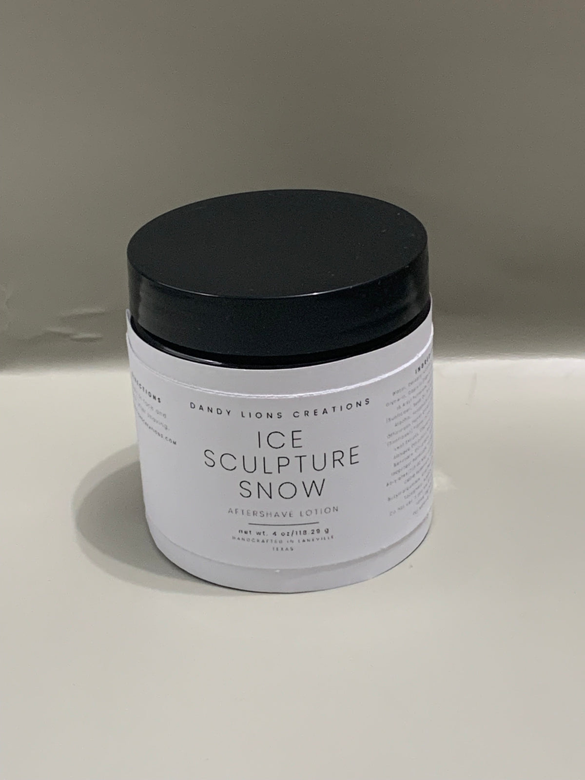 Ice Sculpture Snow aftershave lotion