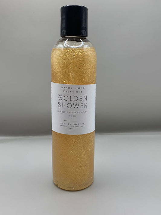 Golden Shower bubble bath & body wash