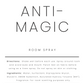 Anti-Magic room spray