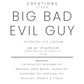 Big Bad Evil Guy lip balm