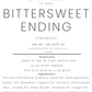Bittersweet Ending lip mask