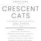 Crescent Cats lip balm
