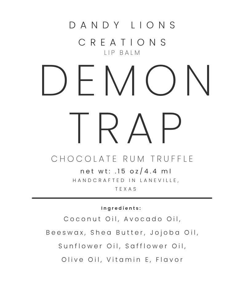 Demon Trap lip balm