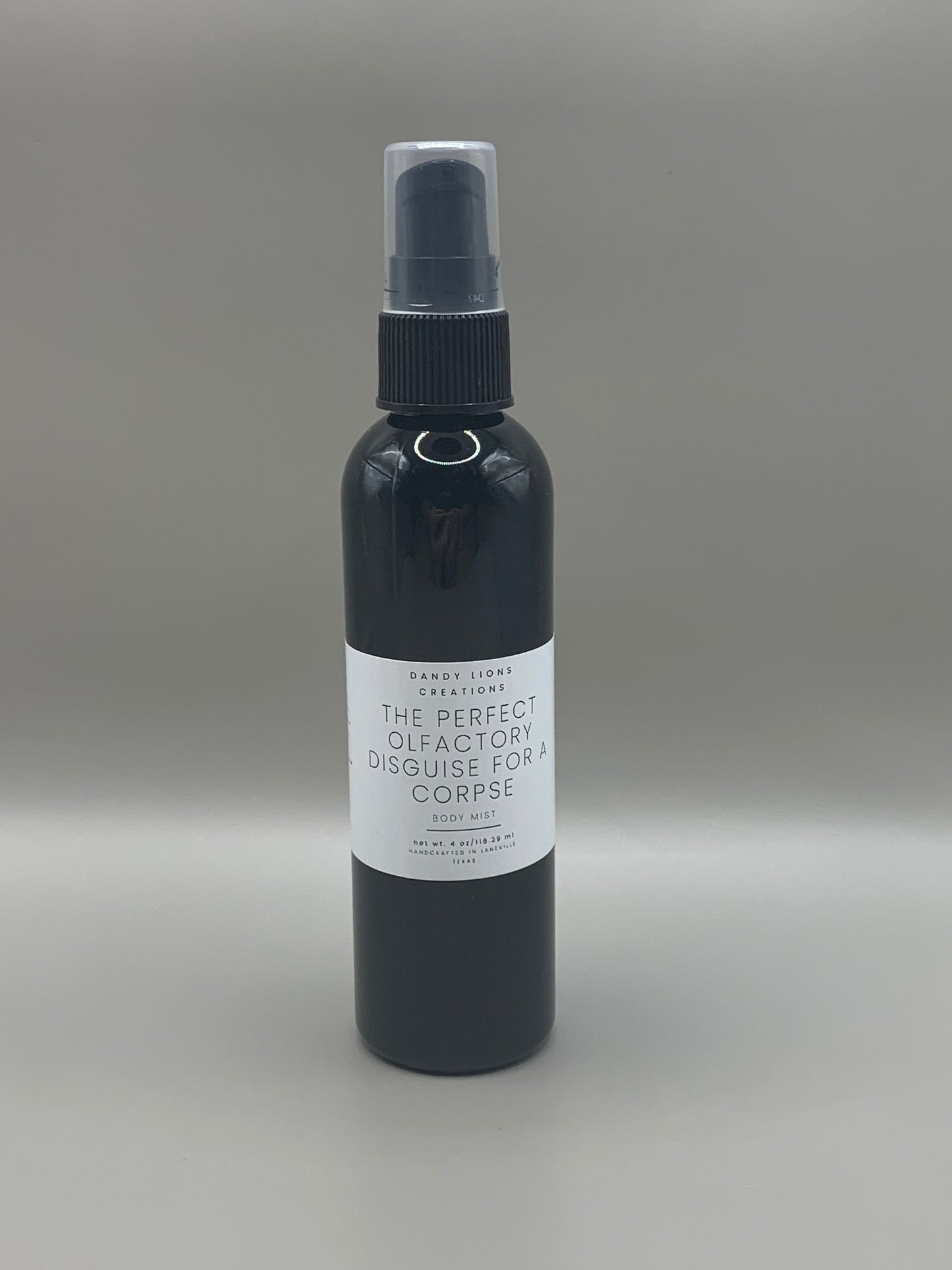 The Perfect Olfactory Disguise for a Corpse body mist