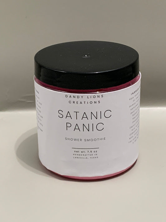 Satanic Panic shower smoothie
