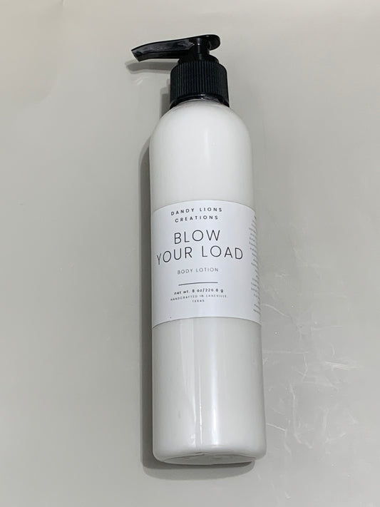Blow Your Load body lotion