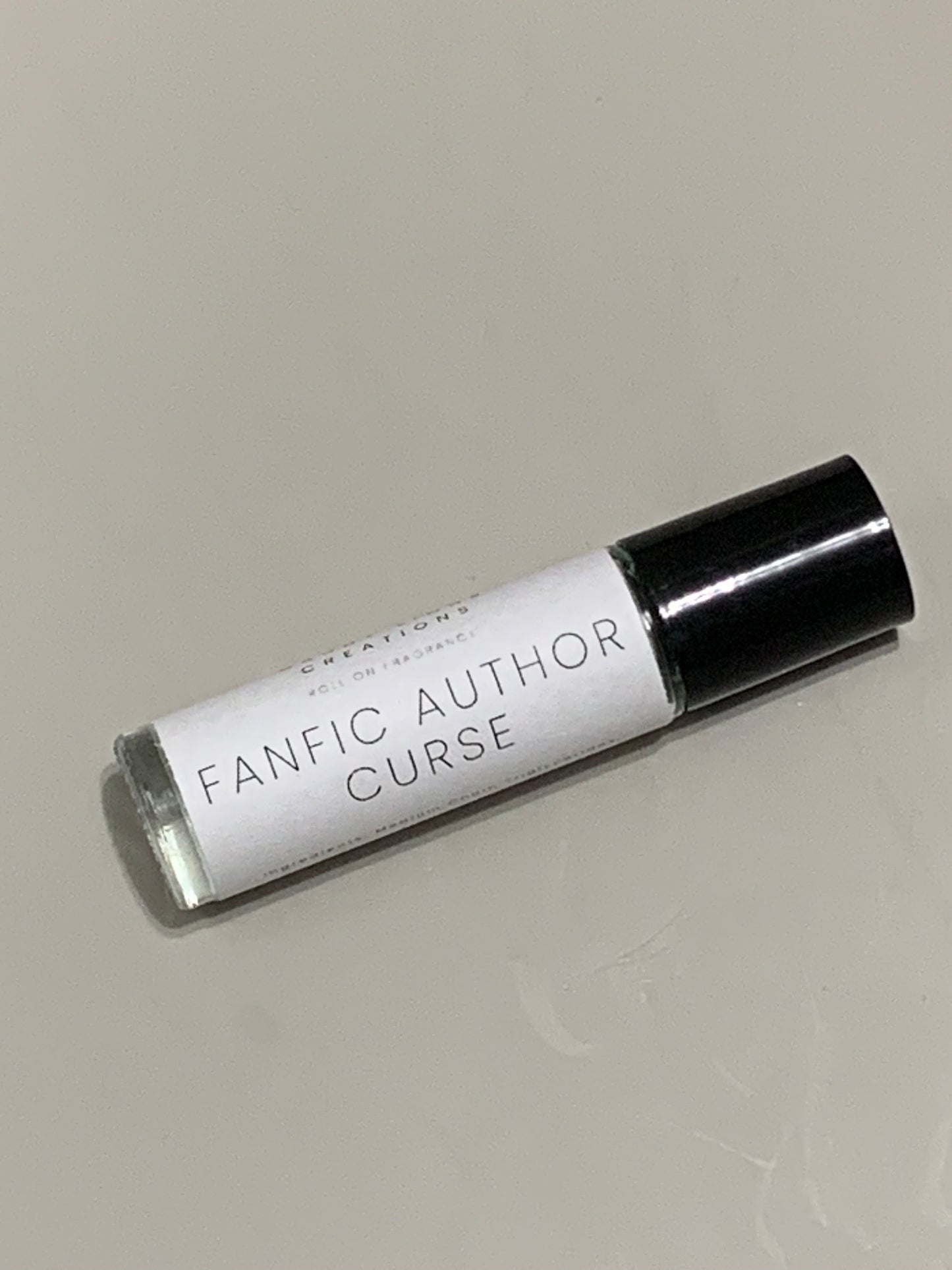 Fanfic Author Curse roll on fragrance