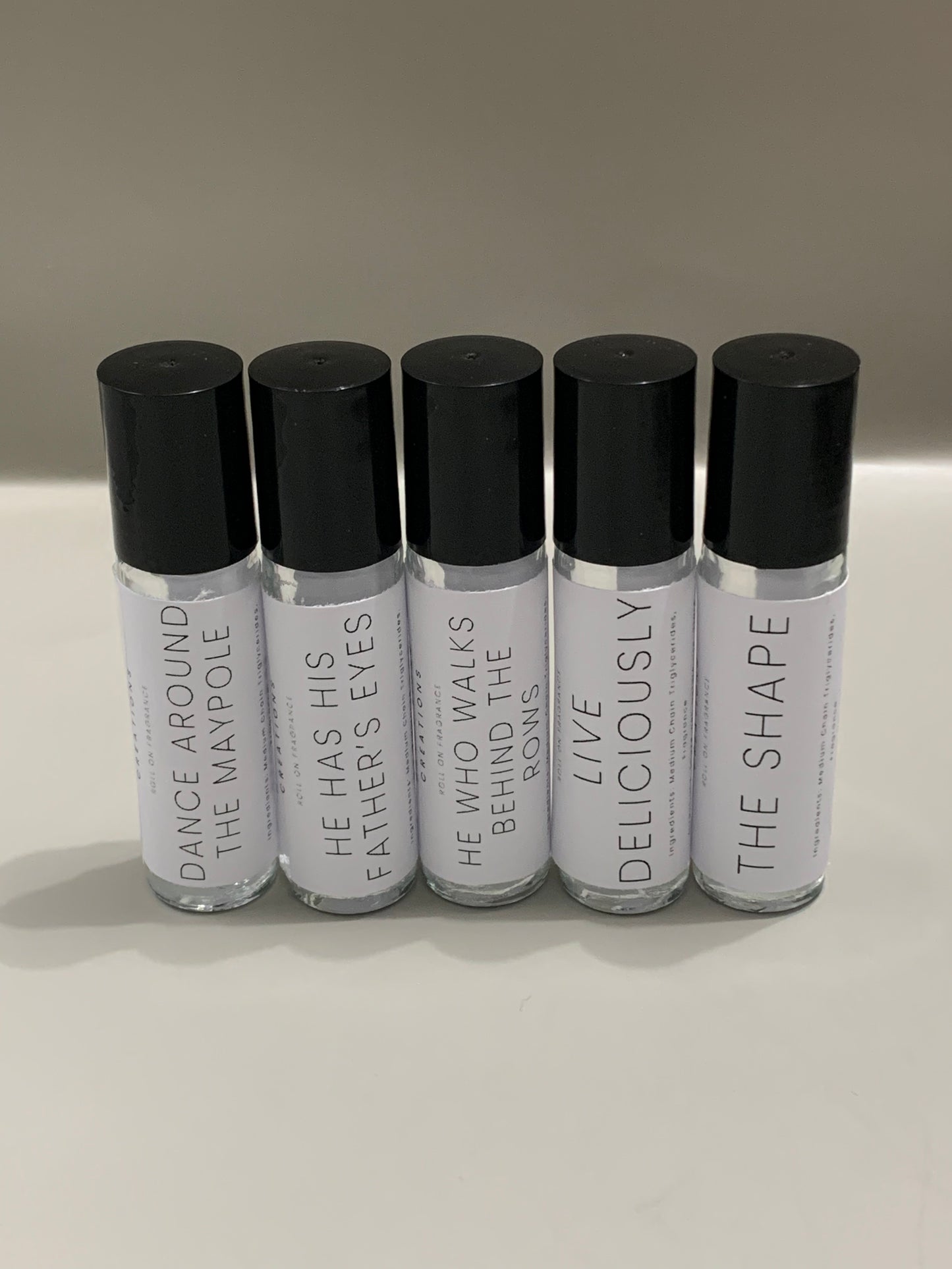 Horror roll on fragrance collection