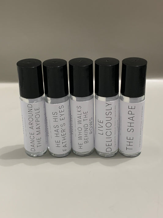 Horror roll on fragrance collection